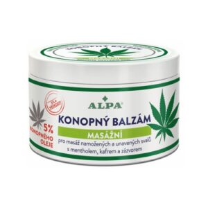 ALPA balsam konopny do masażu 250 ml – zdjęcie opakowania