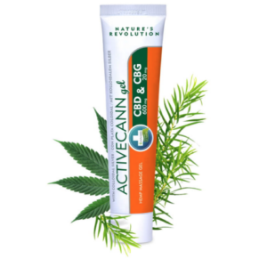 Annabis ActiveCann żel konopny z CBD i CBG 75 ml – opakowanie kosmetyku