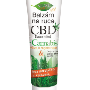 BIONE balsam do rąk z CBD i olejem konopnym 205 ml – tuba