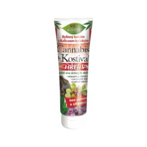 BIONE konopny balsam rozgrzewający do masażu 200 ml – opakowanie