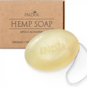 INDIA mydło konopne w kostce 90 g – opakowanie produktu