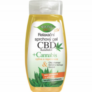 BIONE Cannabis żel pod prysznic z CBD 260 ml – zdjęcie produktu ze sklepu Sativa